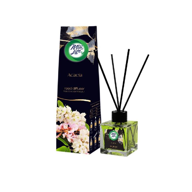 Miss Life Bamboo stick osviežovač 100ml Acacia