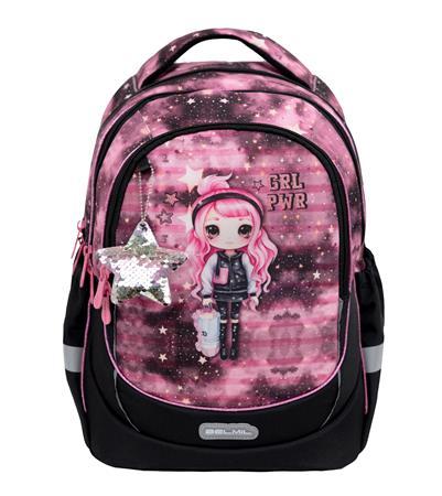 Školská taška, BELMIL "Leisure Plus Pink Girl"