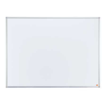 Biela tabuľa, magnetická, smaltovaná, hliníkový rám, 120x90 cm, NOBO "Essential"