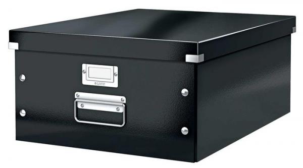 Archivačná krabica, A3, LEITZ "Click&Store", čierna