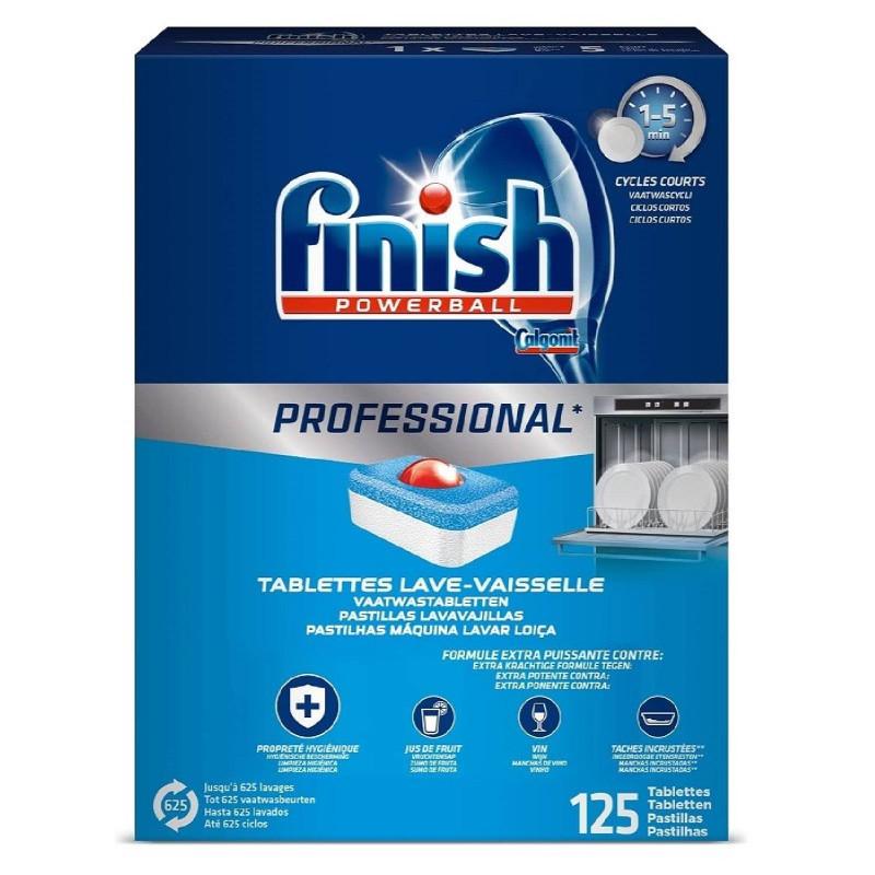 FINISH POWERBALL PROFESSIONAL - tablety do umývačky riadu 125ks