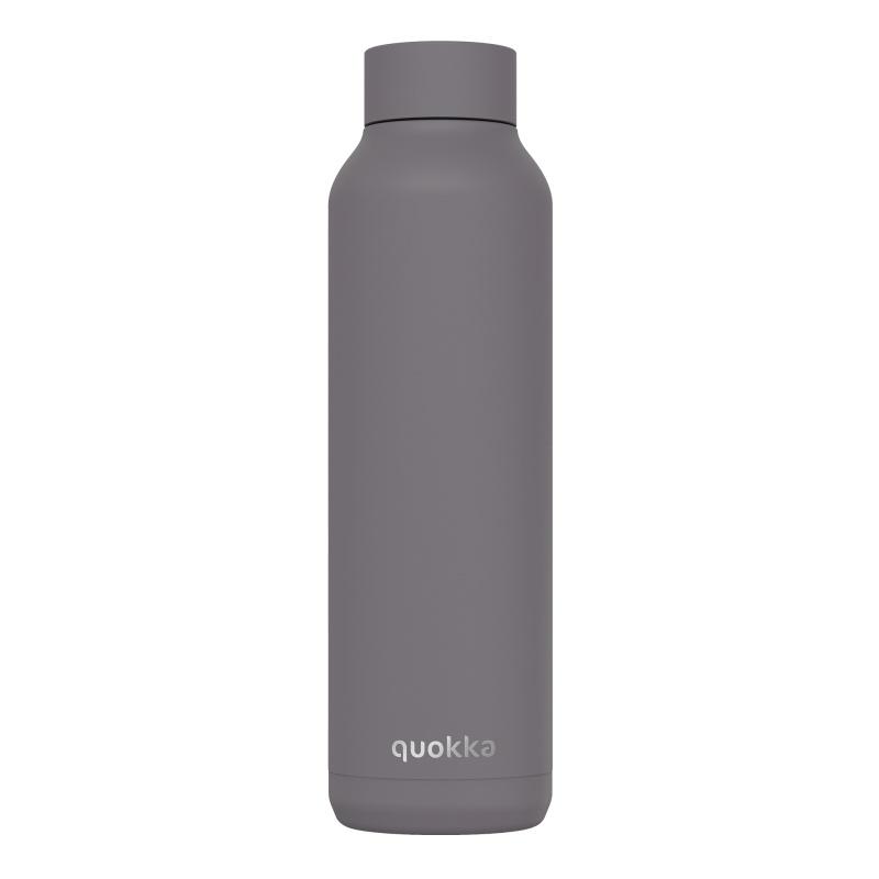 Quokka Solid, Nerezová fľaša / termoska Grey, 630ml, 12093