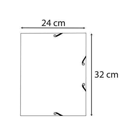 Doska s gumičkou, prešpánová, A4, 15 mm, EXACOMPTA, "Autentik", sivomodrá 2