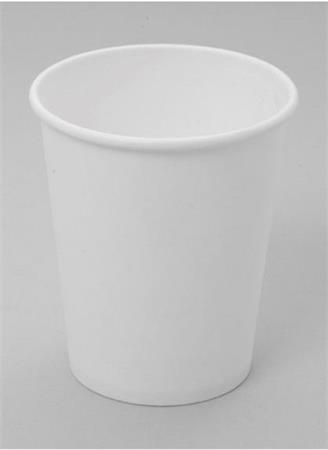 . Papierový pohár, 2,8 dl, 50 ks, biely, Balenie: 50 ks