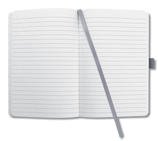 Zápisník, exkluzívny, 95x150 mm, linajkový, 87 listov, tvrdá obálka, SIGEL "Jolie", Glacie
