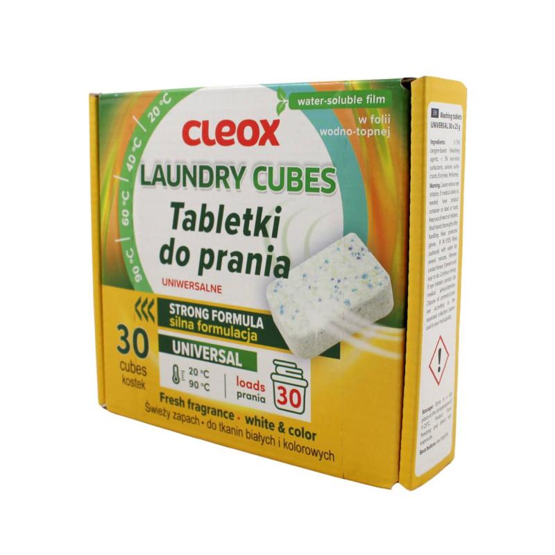 CLEOX tablety na pranie univerzálne 30 x 25g