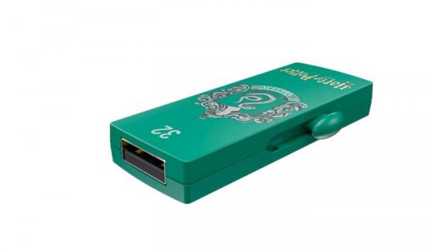 USB kľúč, 32GB, USB 2.0, EMTEC "Harry Potter Slytherin"