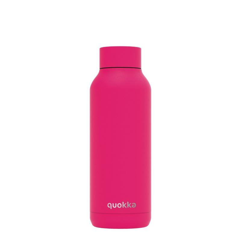 Quokka Solid, Nerezová fľaša / termoska Raspberry Pink, 510ml, 11695