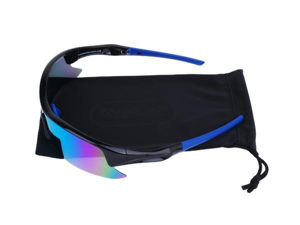 Slnečné okuliare "Shield", polarizačné sklíčka, AVATAR, čierna