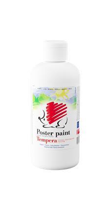 Tempera, 500 ml, ICO "Ježko", biela