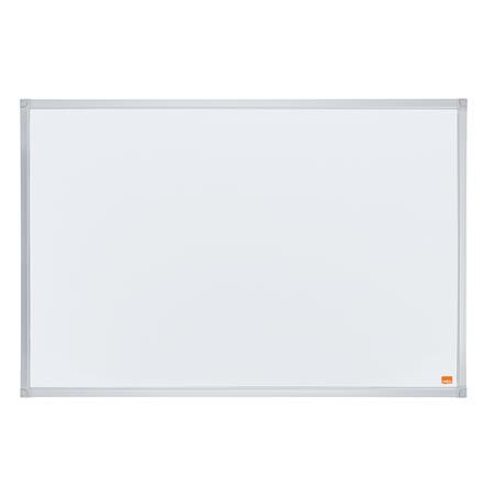 Biela tabuľa, magnetická, smaltovaná, hliníkový rám, 90x60 cm, NOBO "Essential"