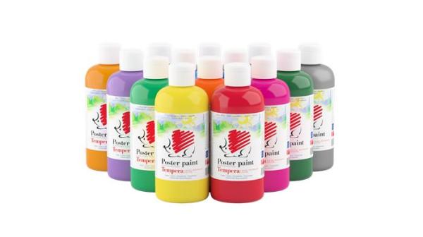 Tempera, 500 ml, ICO "Ježko", fialová 2