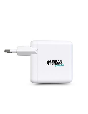 Sieťová nabíjačka, 1xUSB-C (65W), kábel USB-C na USB-C, URBAN FACTORY