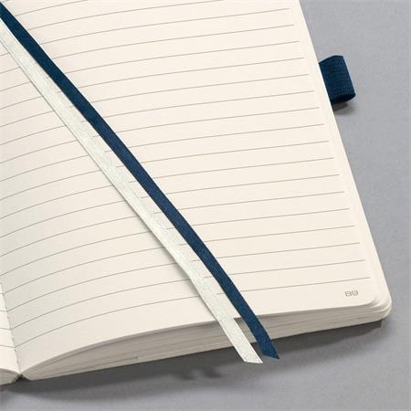 Zápisník, exkluzívny, A5, linajkový, 97 strán, s mäkkou obálkou, SIGEL "Conceptum", modrá