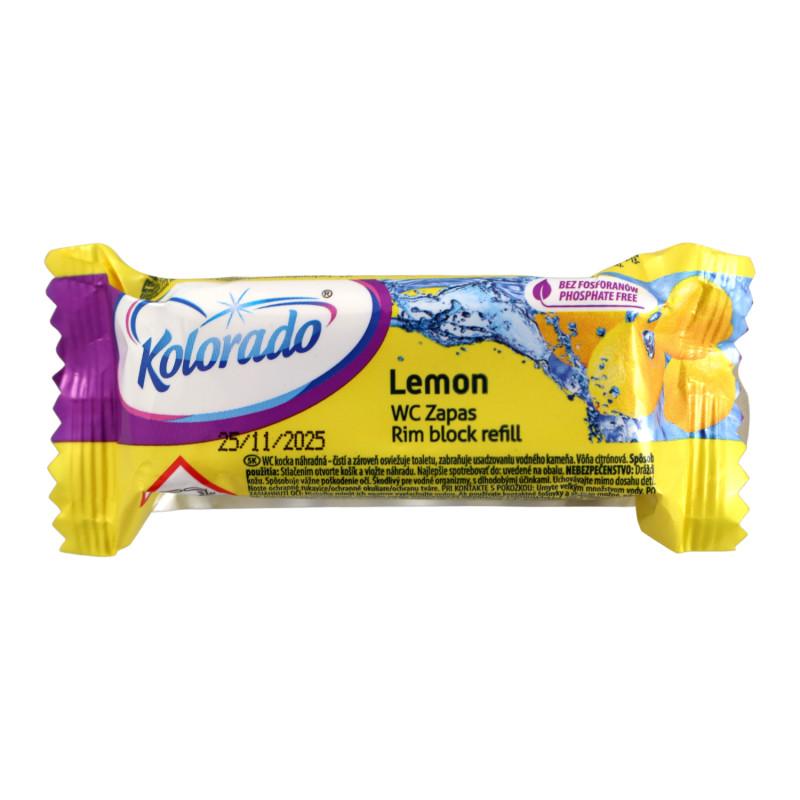 WC kocka náhradná KOLORADO lemon 40g