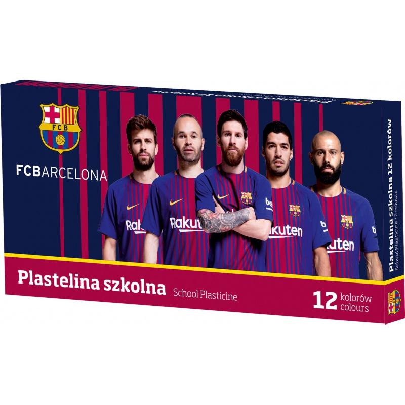 Školská plastelína FC BARCELONA FC-216, 12 farieb, 303218005