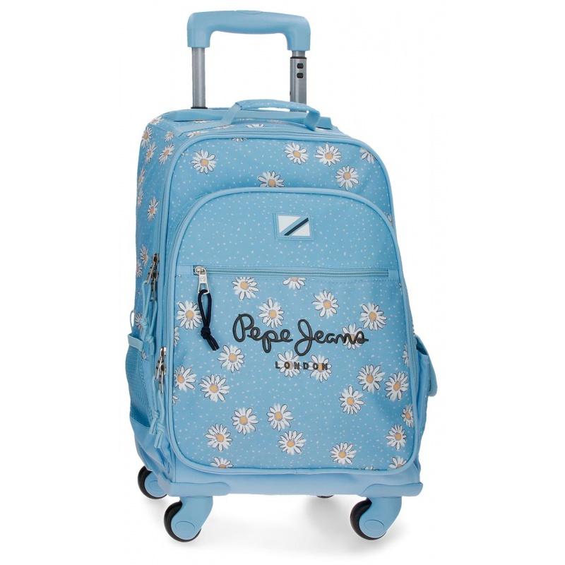 Cestovný / školský batoh na kolieskach PEPE JEANS® Katherine, 57x33x21cm, 6512821
