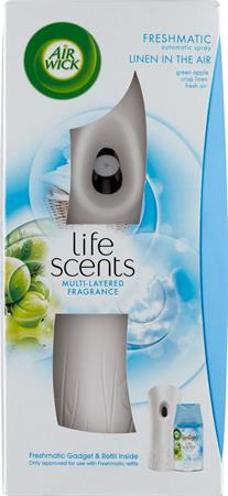Osviežovač vzduchu, automatický, 250 ml, AIR WICK "Freshmatic", Linen in the Air 1