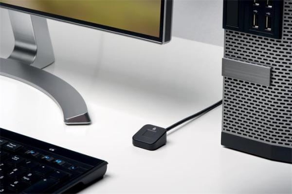 Bezpečnostný kľúč s odtlačkom prstov, USB-A, stolový, KENSINGTON "VeriMark™"
