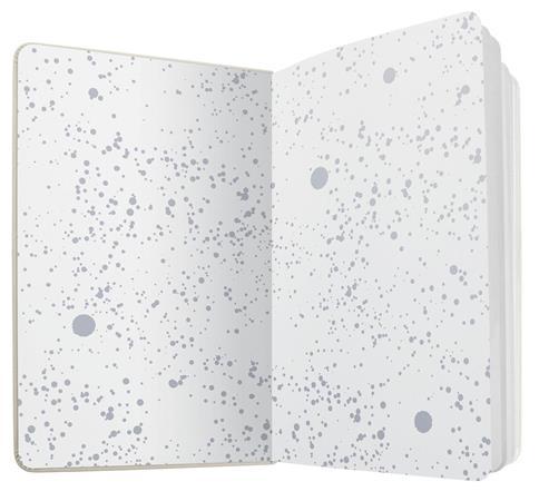 Zápisník, exkluzívny, 135x203 mm, linajkový, 87 listov, tvrdá obálka, SIGEL "Jolie" Happin