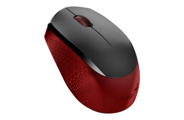 Myš, bezdrôtová, optická, GENIUS "NX-8000S", červená