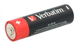 Batéria, AA, alkalická, 10 ks, VERBATIM "Premium"