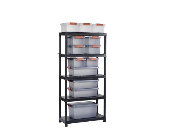Policový systém 5 políc, 90 cm, KETER "Plus Shelf" 3