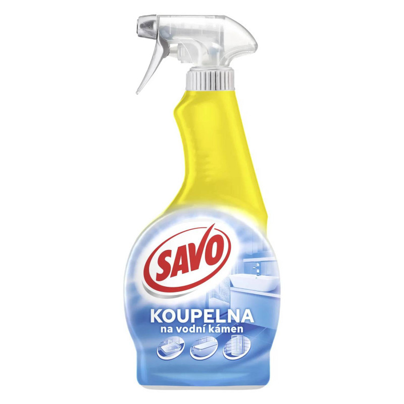 Savo Kúpeľňa Čistiaci prostriedok na vodný kameň 500ml