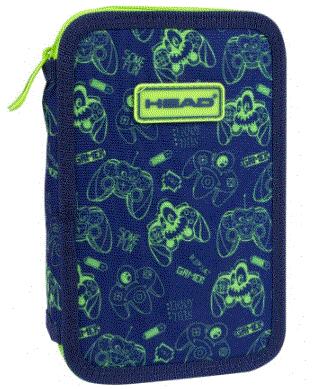 HEAD Dvojposchodový peračník bez náplne GAMER, AC2, 503021024, Motív: Head®