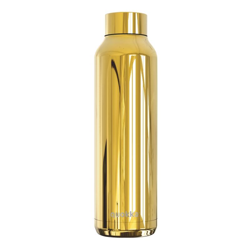 QUOKKA Nerezová fľaša / termoska SLEEK GOLD, 630ml, 57601