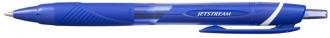 Guľôčkové pero, 0,35 mm, tlačidlový systém ovládania, UNI "SXN-150C Jetstream", modré