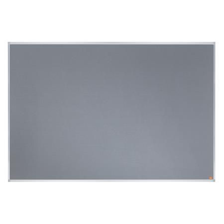 Odkazová tabuľa, hliníkový rám, 180x120 cm, NOBO "Essential", sivá