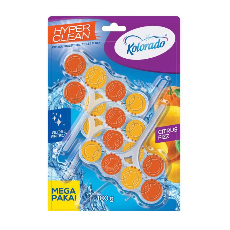 WC blok Kolorado Hyper Clean CITRUS FIZZ 4x45g