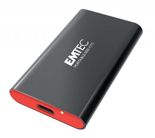 SSD (vonkajšia pamäť), 512GB, USB 3.2, 500/500 MB/s, EMTEC "X210"