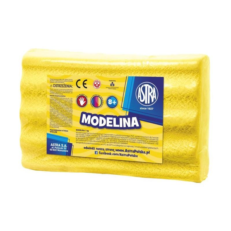 ASTRA Modelovacia hmota do rúry MODELINA 1kg Žltá, 304111011