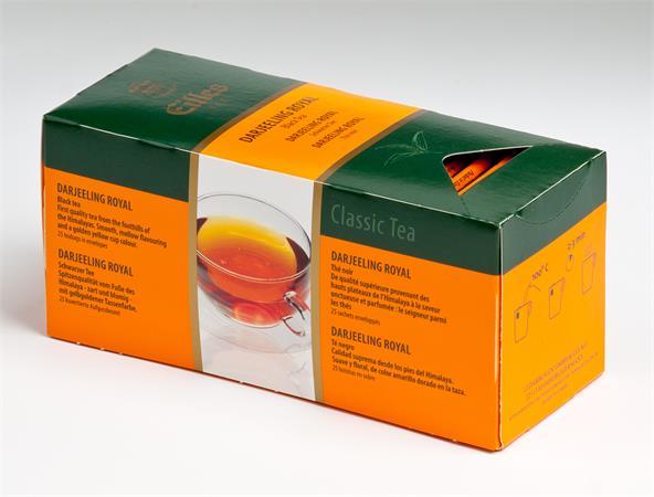 Čierny čaj, 25x1,7g, EILLES "Darjeeling Royal"