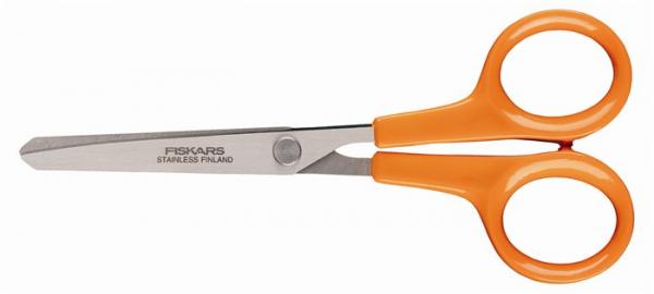 Nožnice, hobby, 13 cm, FISKARS "Classic", oranžová