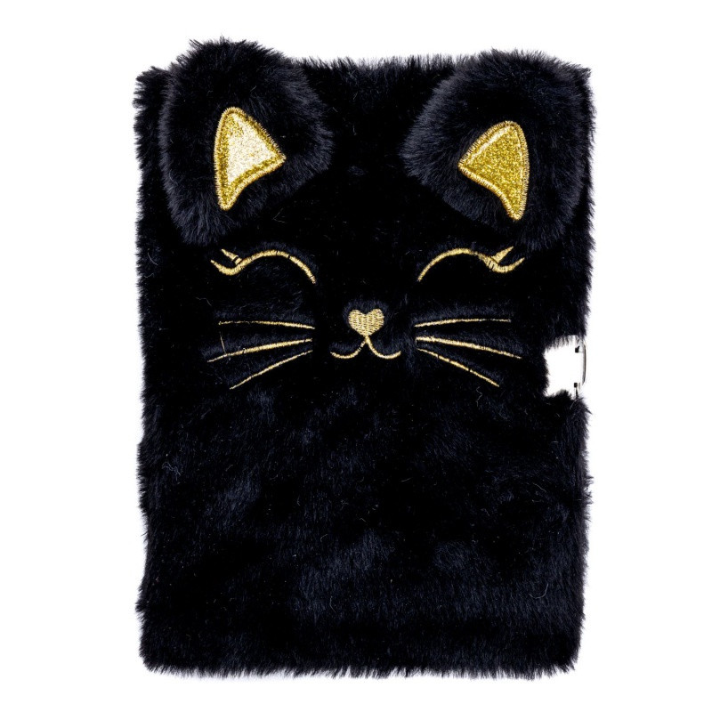 Roztomilý zápisník AstraPAP FLUFFY KITTY BLACK, 101025001