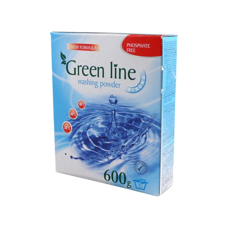 Prací prášok Green line STRONG 600g