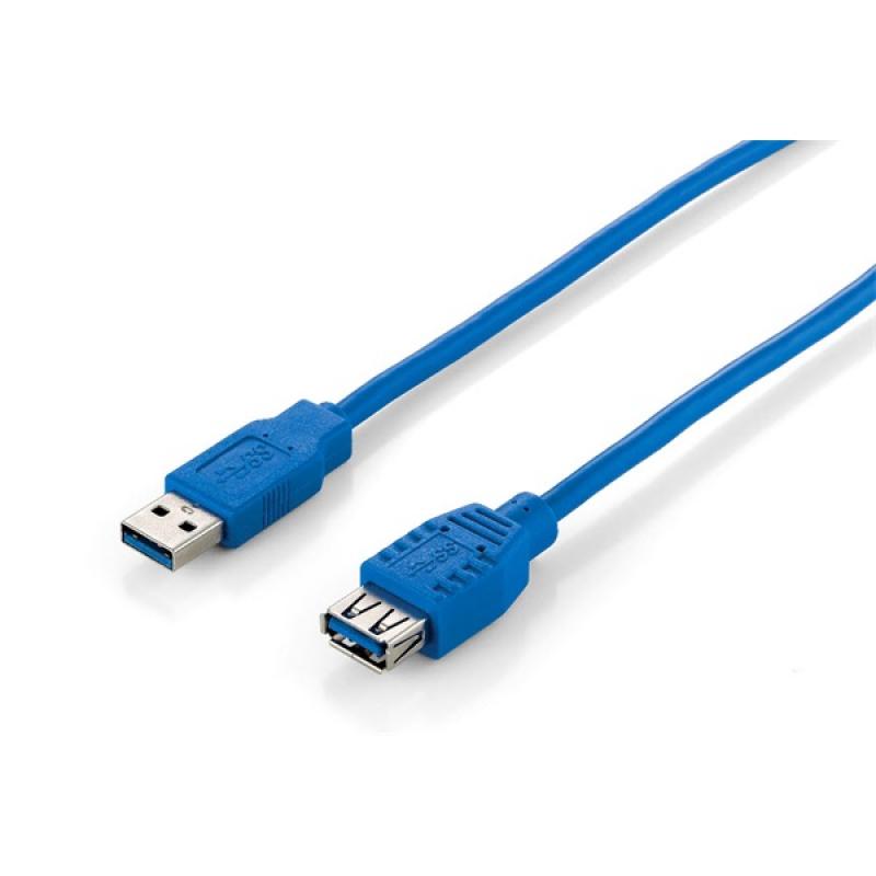 Predlžovací USB kábel 3.2, 2m, EQUIP