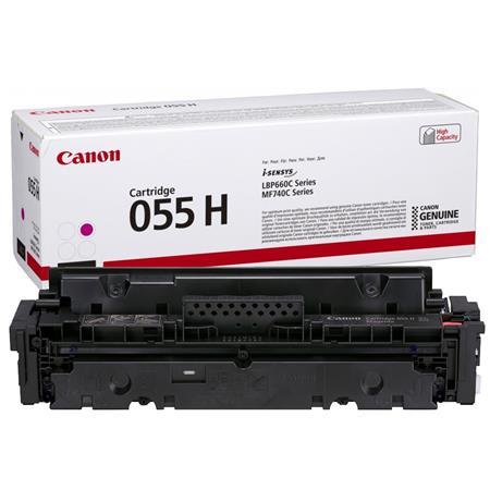CANON CRG-055H laserový tóner i-Sensys, k tlačiarňam LPB663, 664, MF742, 744, 746, magenta, 5,9k