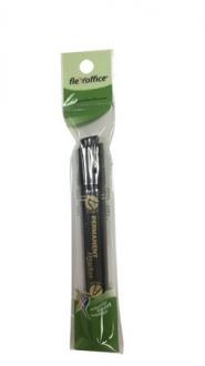 PERMANENTNÝ POPISOVAČ, 0,8/6,0 MM, KUŽELOVITÝ, OBOJSTRANNÝ, BLISTROVÉ BALENIE, FLEXOFFICE