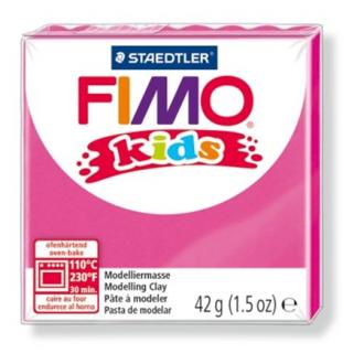 Modelovacia hmota, 42 g, FIMO "Kids", ružová
