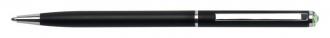 ART CRYSTELLA Guličkové pero, s kryštálom SWAROVSKI®, s peridot zeleným kryštálom,  13 cm,  ART CRYS