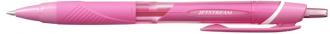 Guľôčkové pero, 0,35 mm, tlačidlový systém ovládania, UNI "SXN-150C Jetstream", ružové