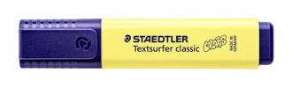 Zvýrazňovač, 1-5 mm, STAEDTLER, "Textsurfer Classic Pastel", žltý