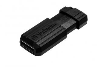 VERBATIM USB drive 8 GB Pin Stripe 10/4 MB/sec, čierny