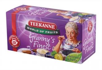 TEEKANNE OVOCNÝ ČAJ "TEEKANNEWOF GRANNYS FINEST", SLIVKA-ŠKORICA, 50 G