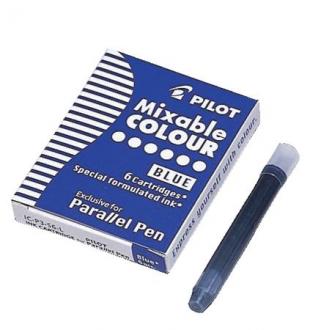 Náplň do plniacich pier, PILOT "Parallel Pen", modrá