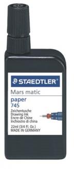 Tuš, 22 ml, STAEDTLER "Mars Matic", čierny